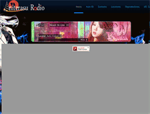 Tablet Screenshot of aniterasuradio.com